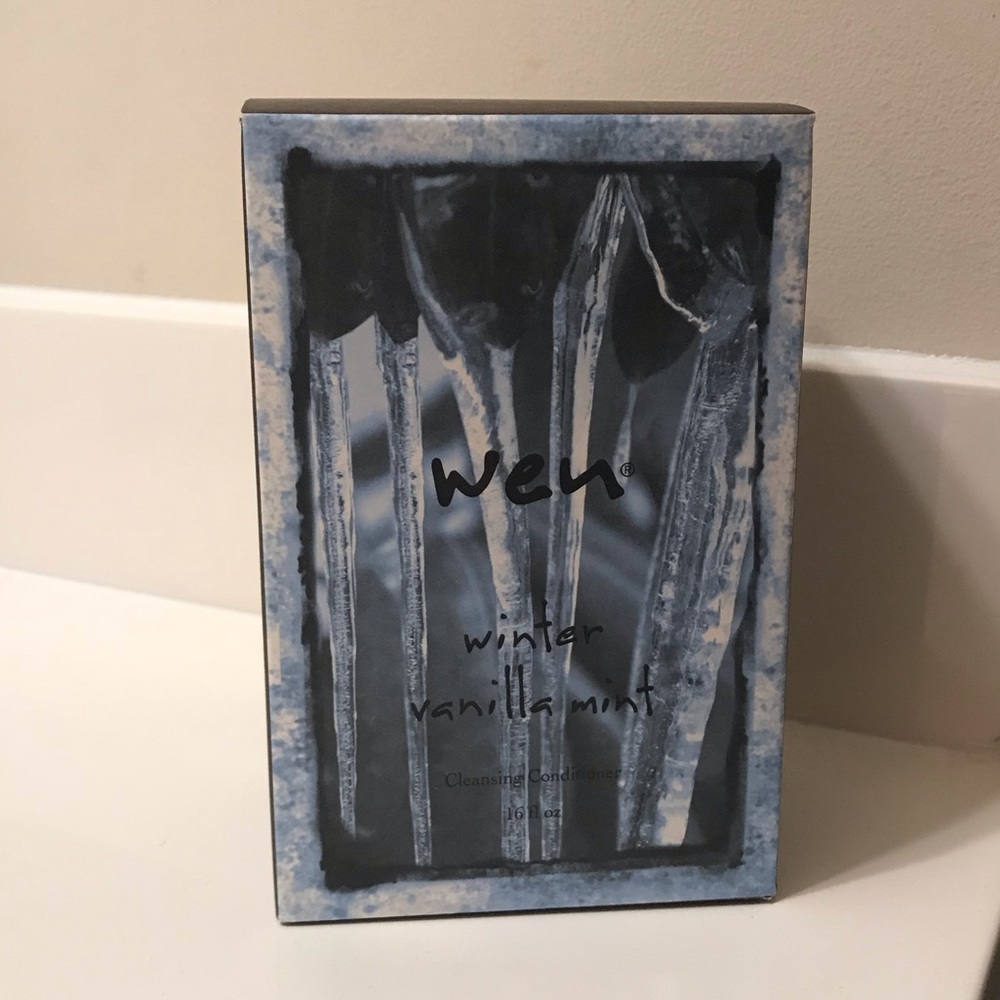 NEW Wen Winter Vanilla Mint 16oz